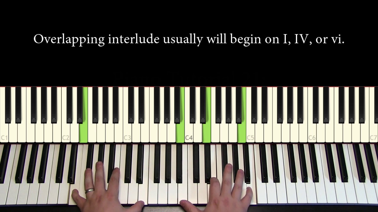 Piano Tutorial 21: Interludes and Outros
