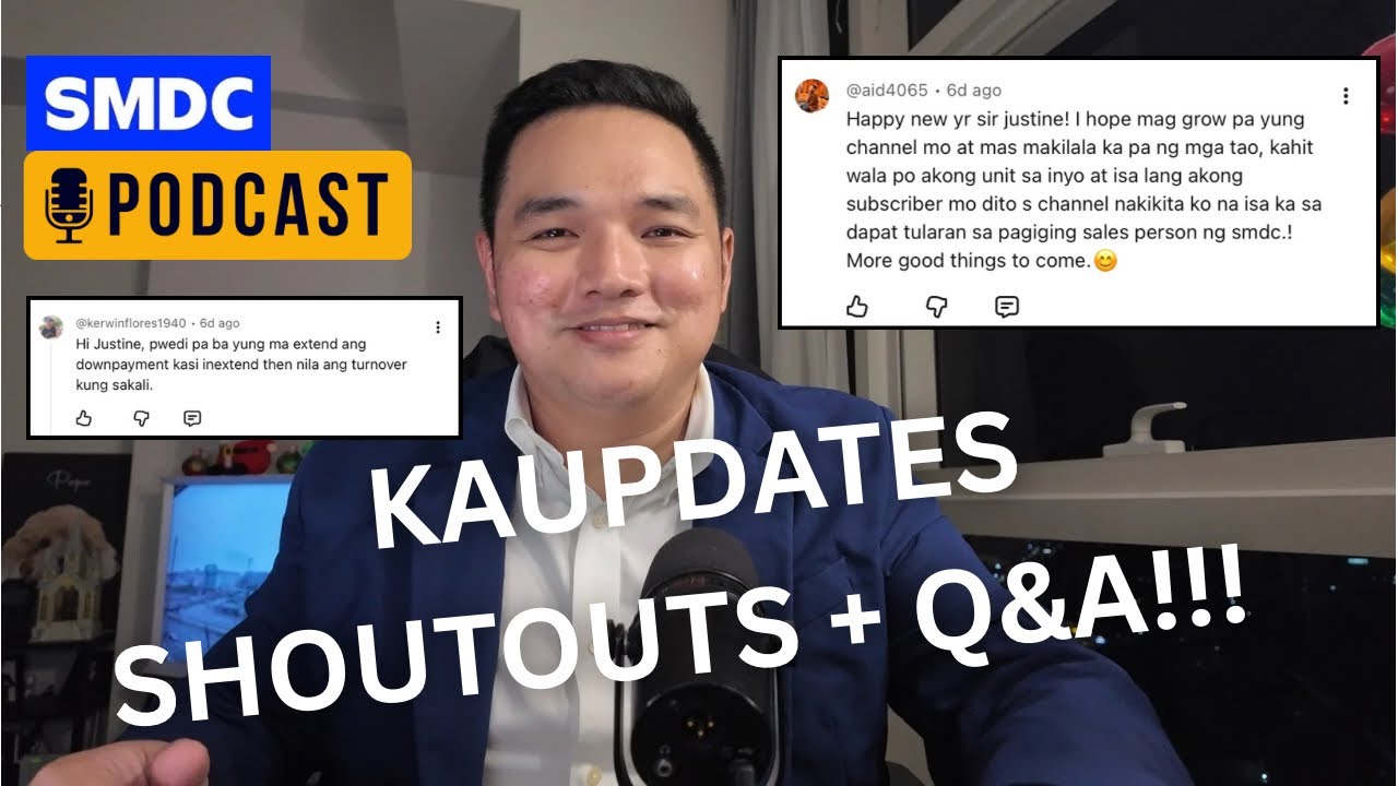 ILOILO AIRBNB UNITS, HALOS PAREHAS NA NG RATES SA METRO MANILA!! + SMDC KAUPDATES Q&A l SMDC PODCAST