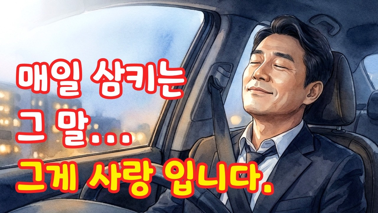 화날 때 참고, 지쳐도 다정한 당신에게