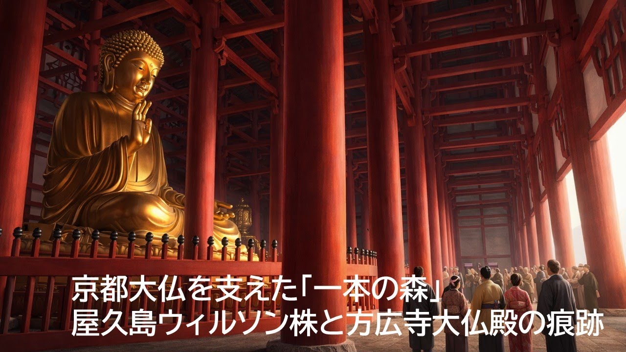 本当にあった京都の大仏　奈良大仏を越える大きさ