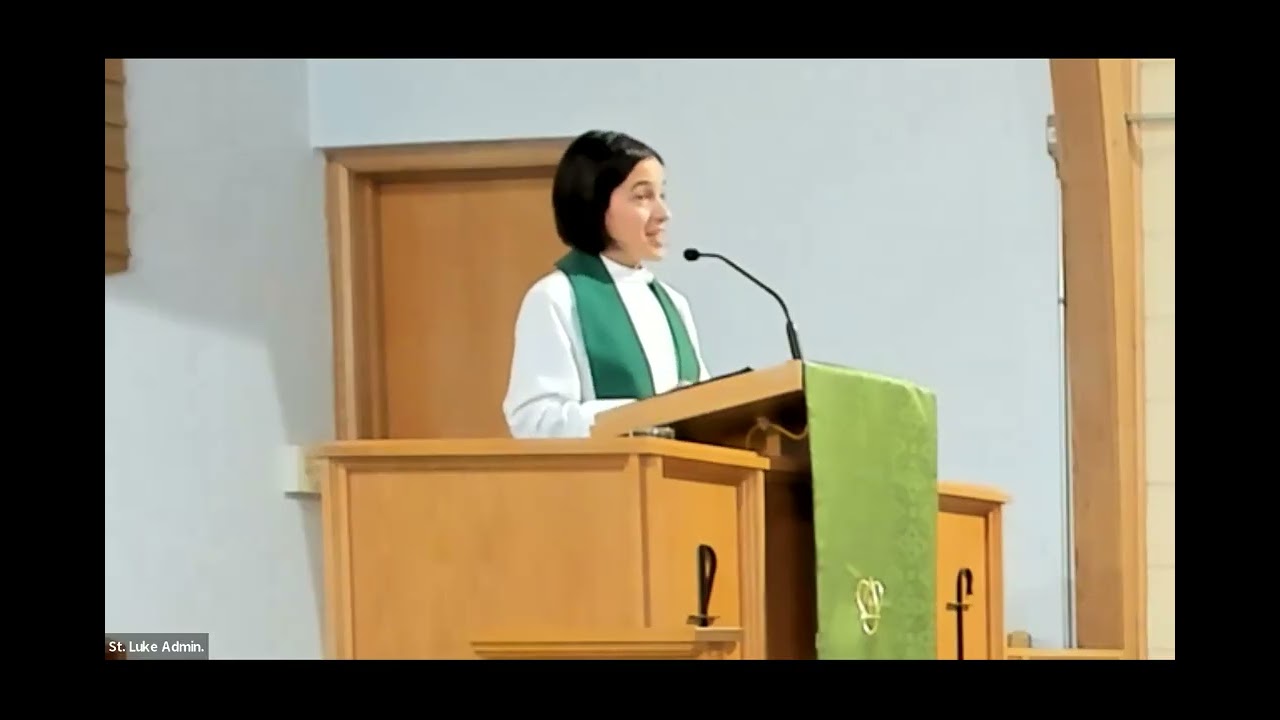 Gospel and sermon for Oct. 19, 2025.