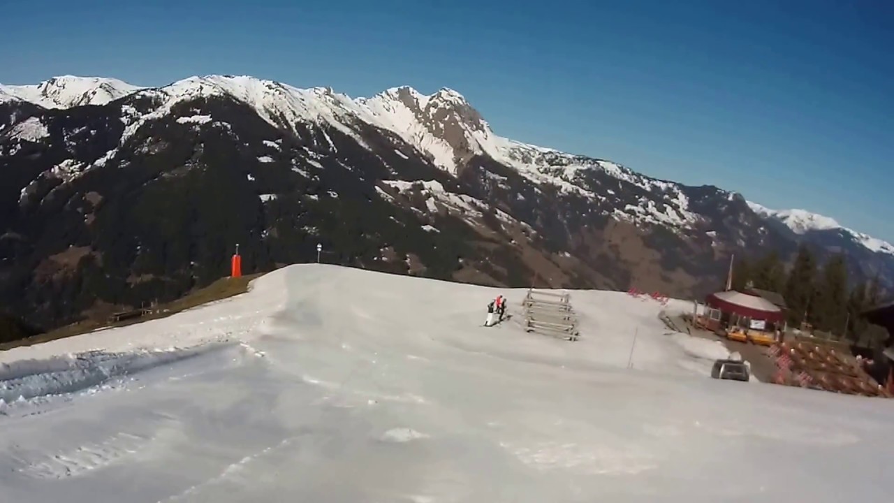 Dorfgastein / Großarl Piste D7b Familienabfahrt Brandlalm + Piste D7c Familienabfahrt Mühlwinkel