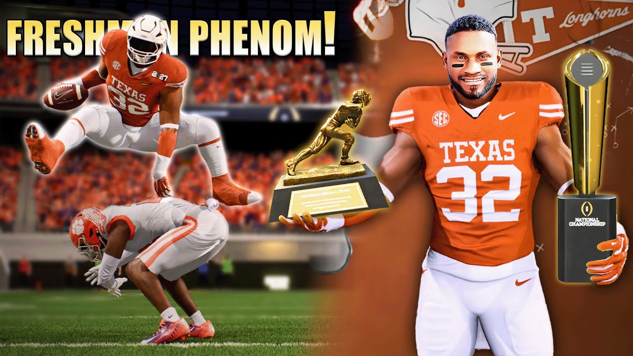 Freshman RB Who Shocked The College Football WORLD! | CFB26 | RTG RB FUll Season