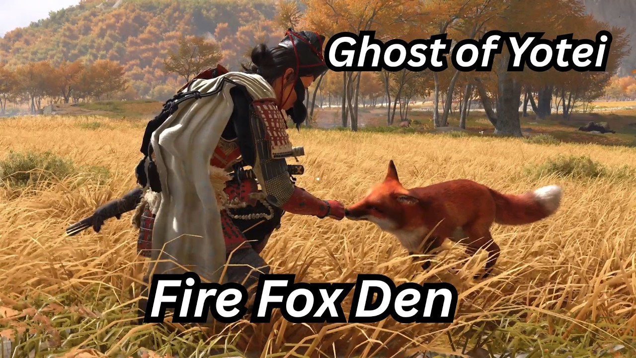 Fire Fox Den: Ghost of Yotei.