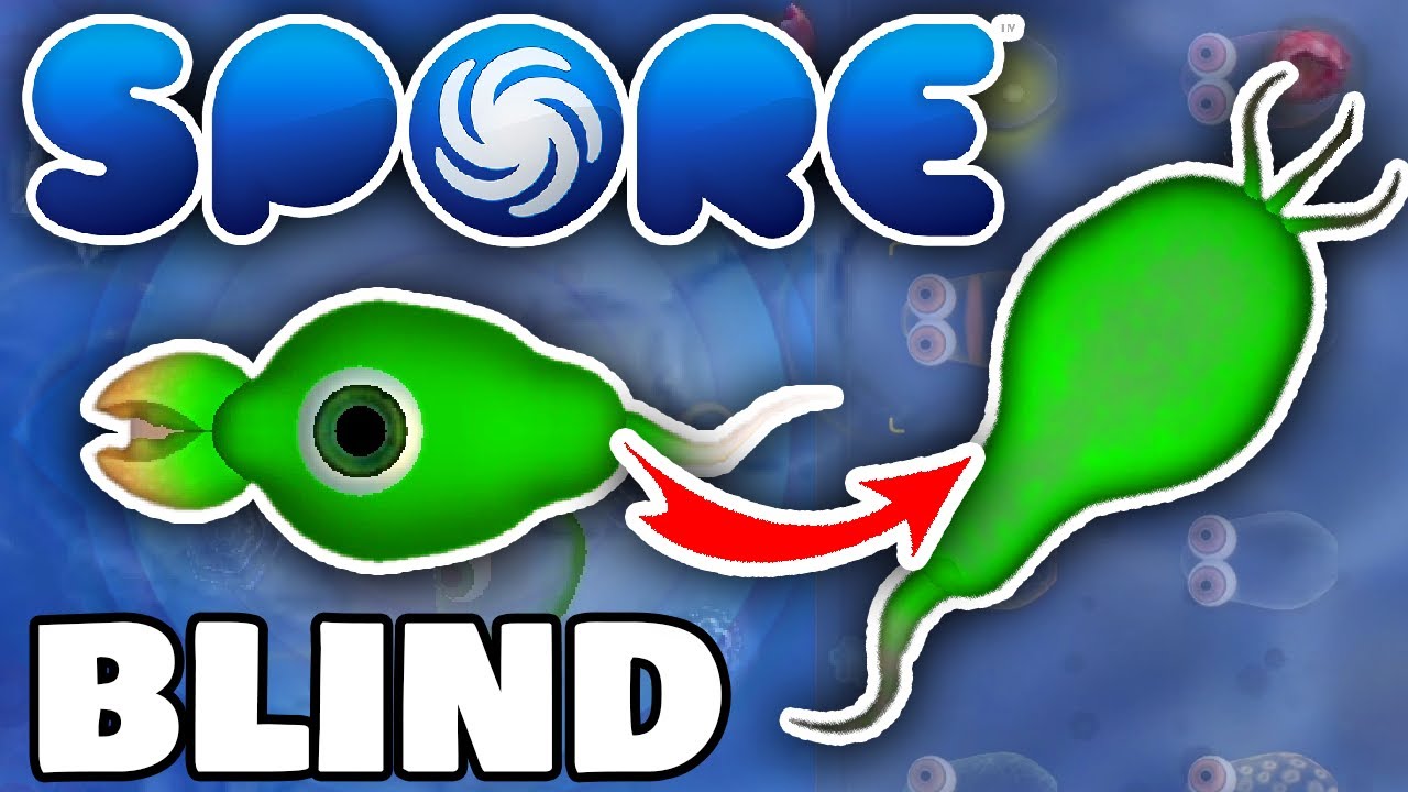 Могу ли я эволюционировать СЛЕПОЙ ВИД в Spore?