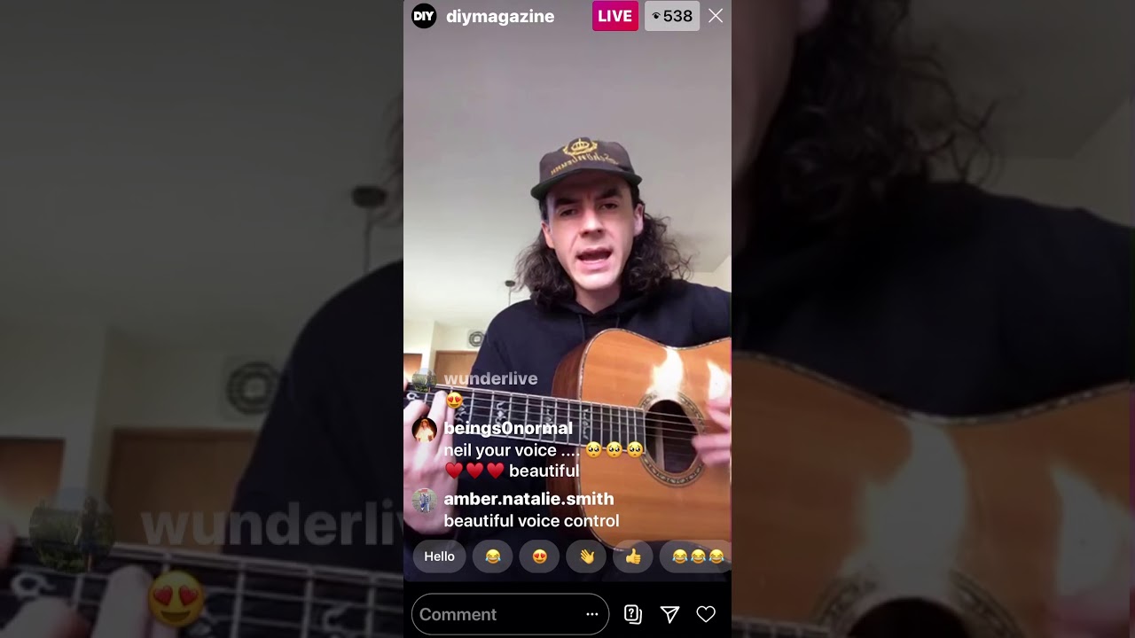 SHAMPOO BOTTLES PEACH PIT ACOUSTIC VERSION DIYMAGAZINE LIVE STREAM 4/10/20