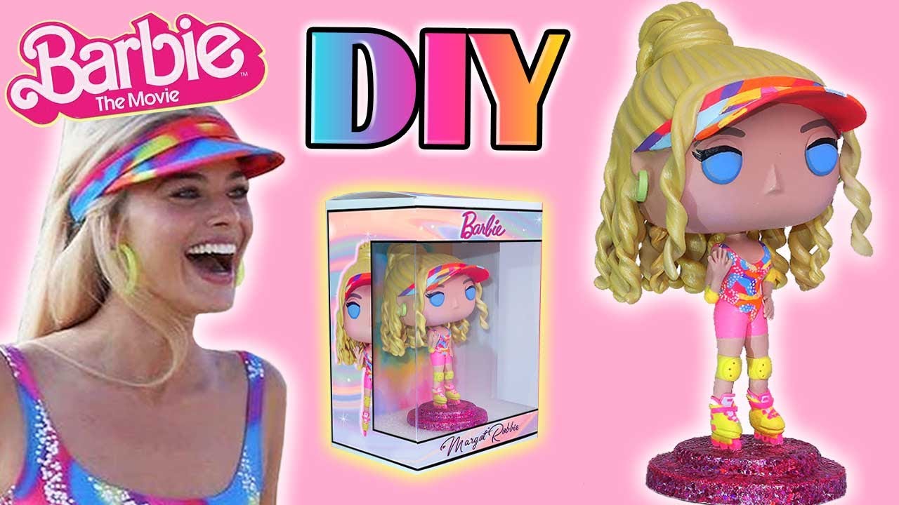 😍100% DIY: Crea tu propia figura estilo Funko Pop de Barbie Patinadora