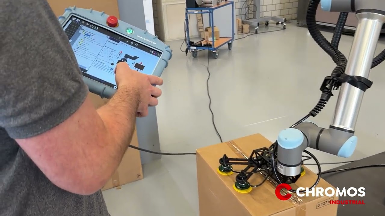 Palettierung in 5 Minuten | Universal Robots / Robotiq | CHROMOS Industrial