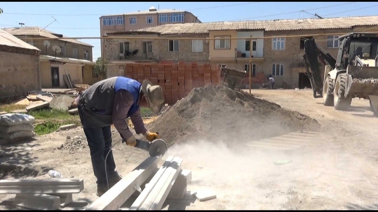 Şərur şəhərində yaşayış binaları yenidən qurulur