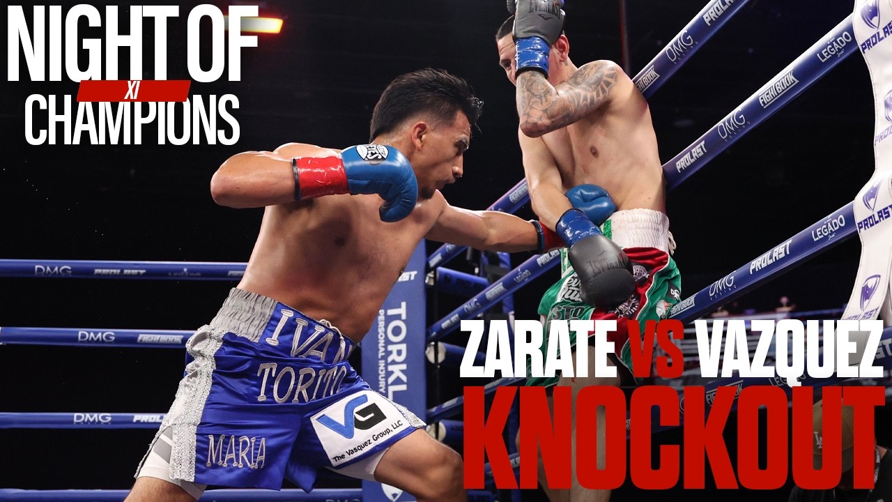 Ivan Zarate vs Antonio Vazquez Marquez | Night of Champions XI | April 24th, 2026