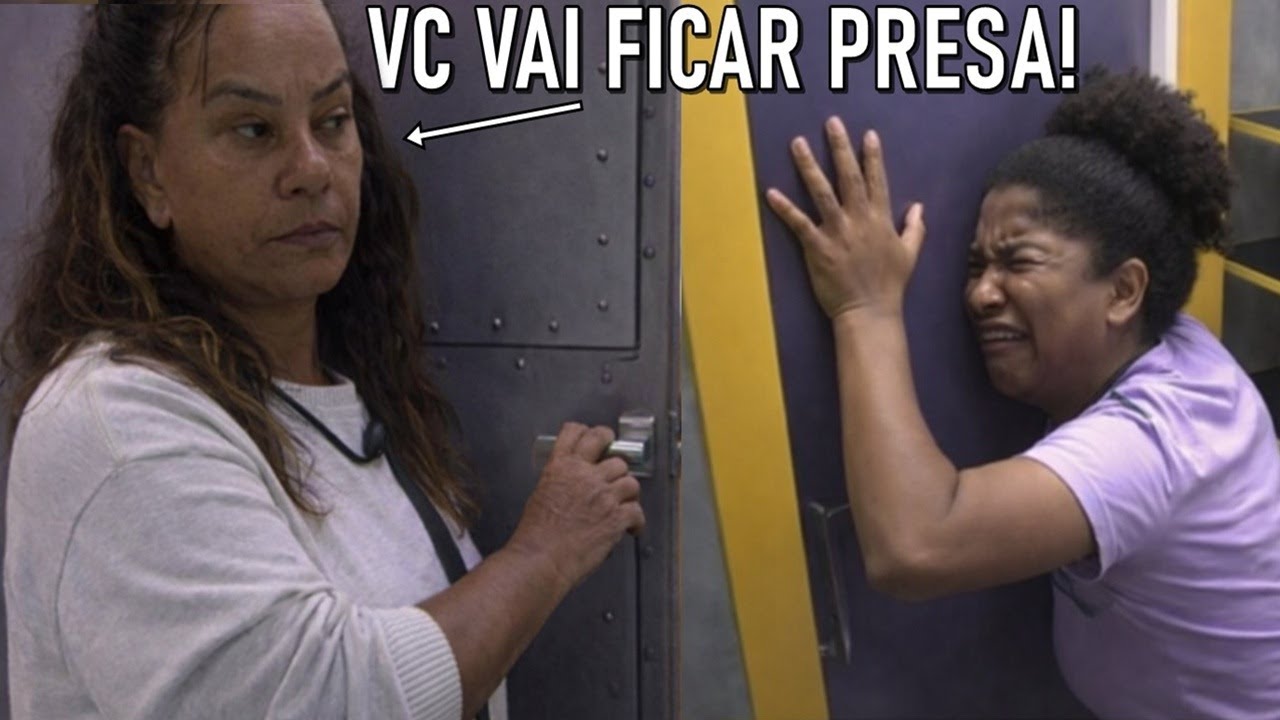 SOLANGE TRANCA MILENA NA DISPENSA DEPOIS DE PEDIR PARA ELA BUSCAR CIGARRO E LEVA PUNIÇÃO GRAVISSIMA