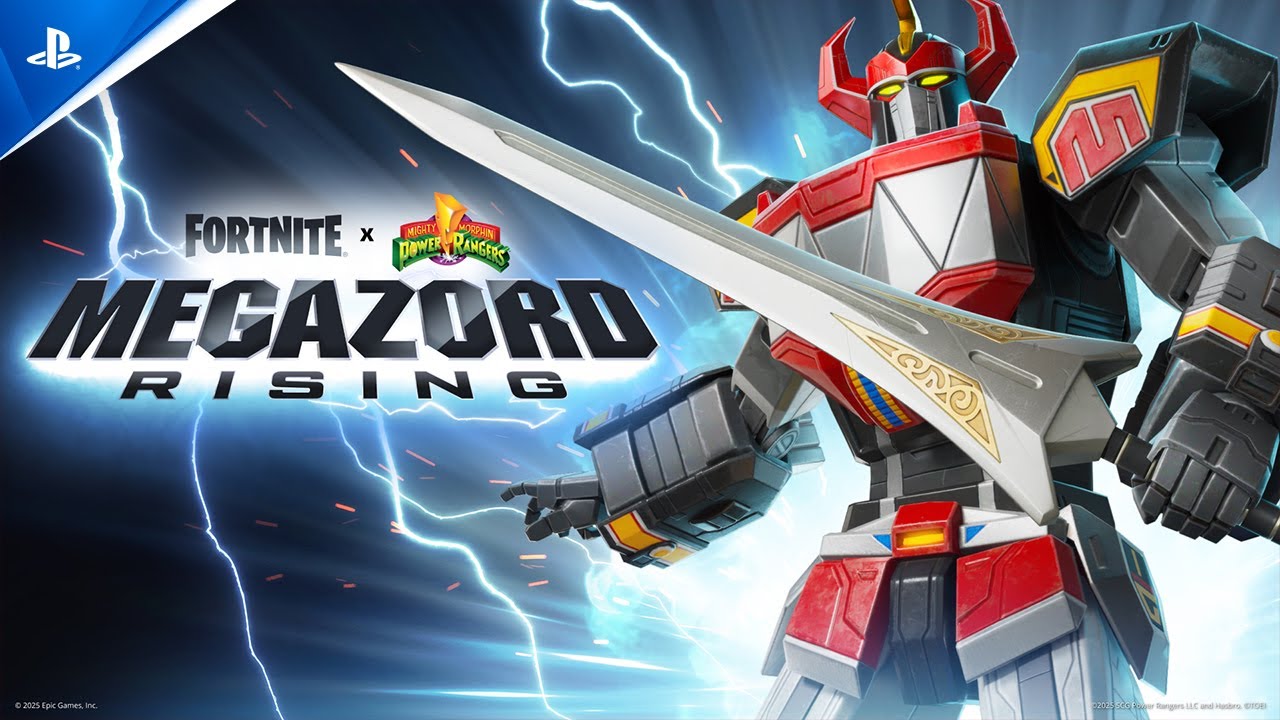 Fortnite - The Power of Megazord - Battle Royale Gameplay Trailer | PS5 & PS4 Games