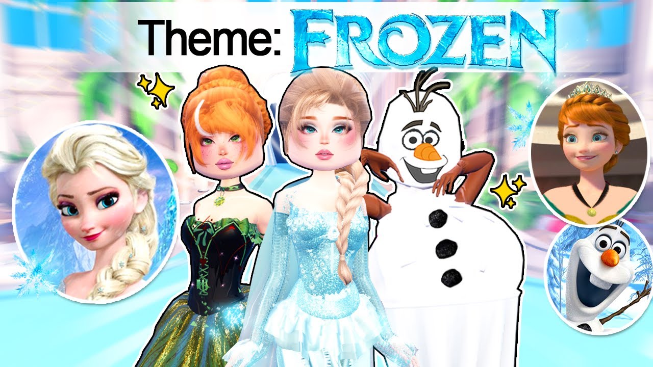 Buying DISNEY FROZEN Themes in DRESS to IMPRESS!