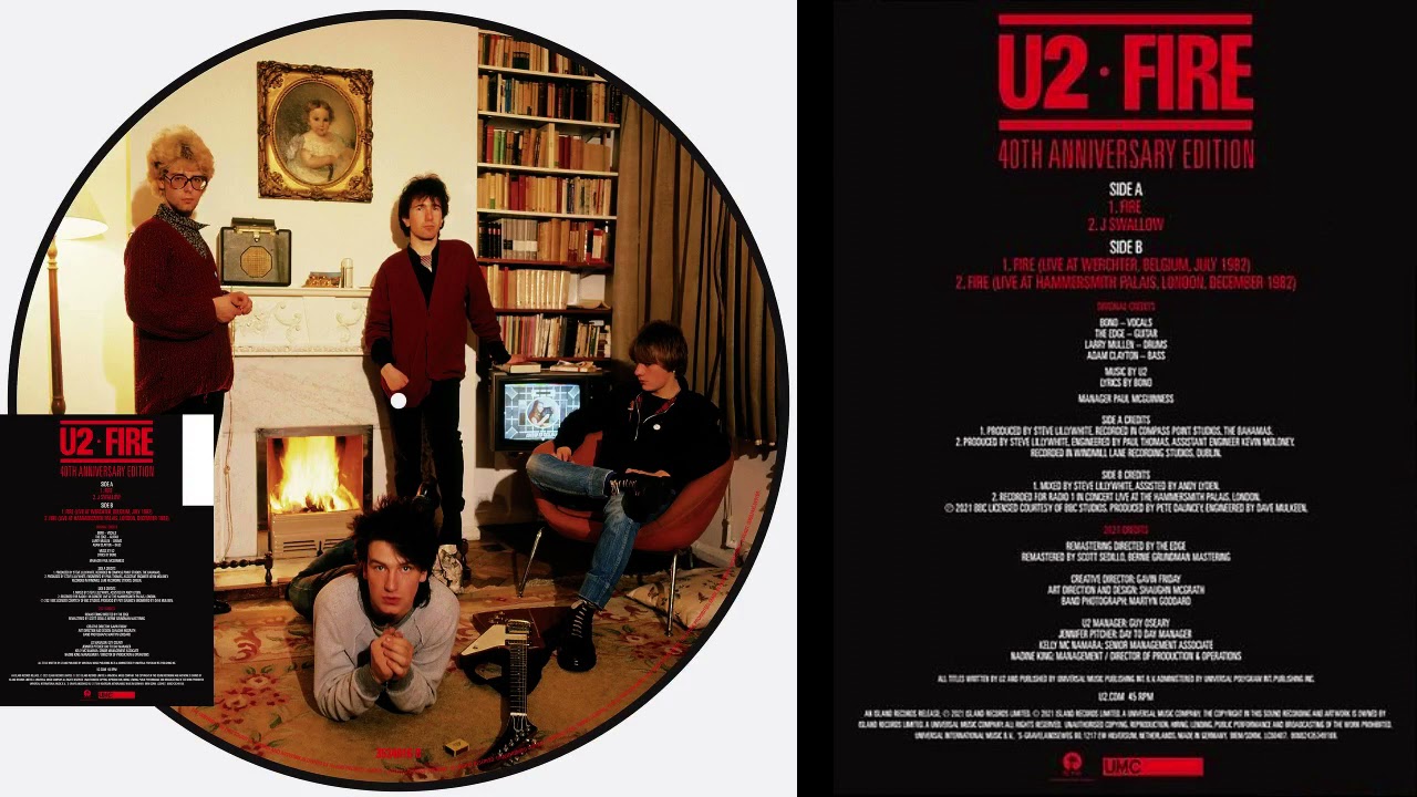 U2 - Fire (40th anniversary edition)