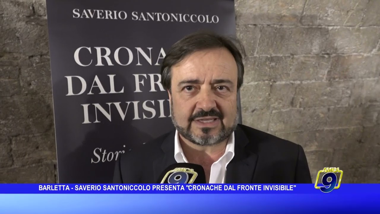 Barletta, Saverio Santoniccolo presenta 
