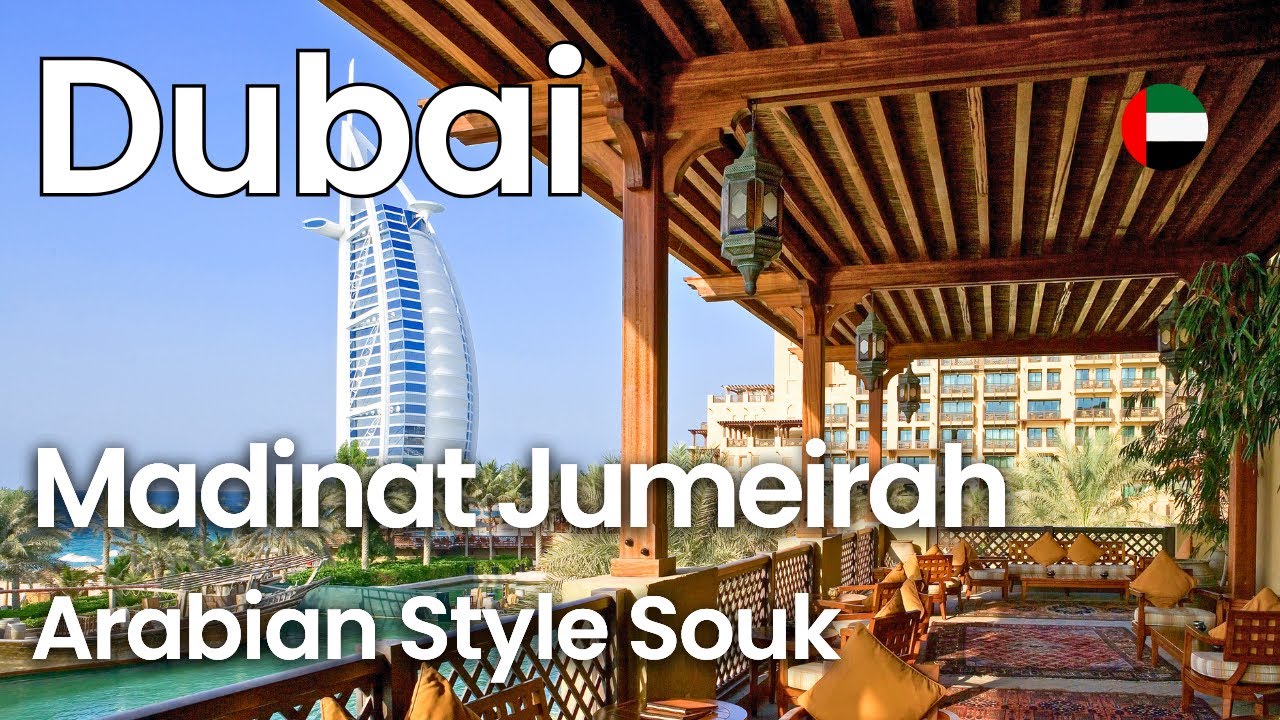 Dubai’s Venice-Inspired Souk | Full Tour of Madinat Jumeirah 2025 [4K]
