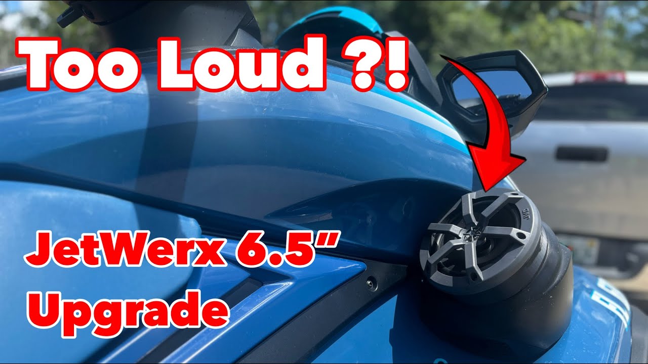 Yamaha Waverunner Audio Upgrade : Jetwerx 6.5” Adapter for JVC