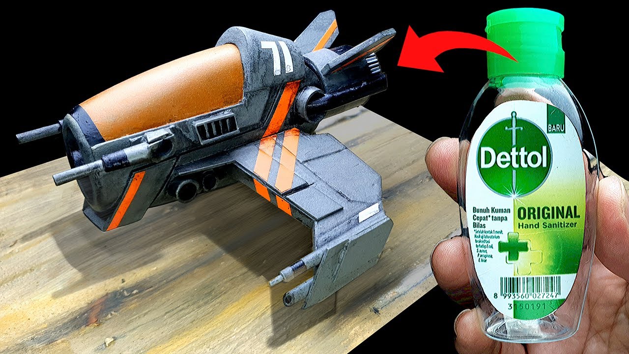 Make a DIY Spaceship Diorama from Plastic Bottles