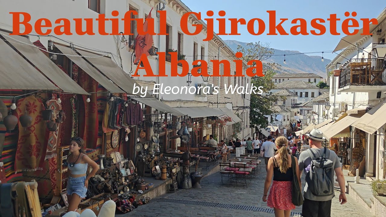 Why Is Gjirokastër Called Albania’s Pearl? | Walk & Discover | #eleonoraswalks