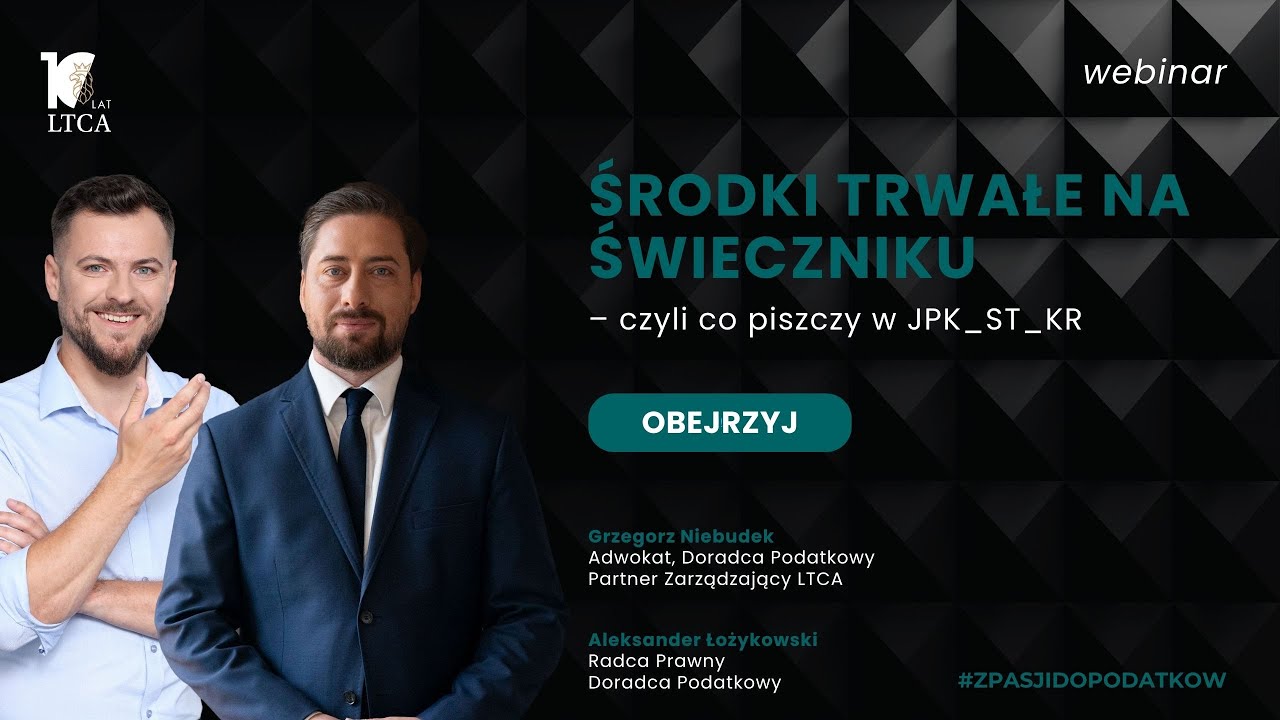 Środki trwałe na świeczniku – czyli co piszczy w JPK_ST_KR