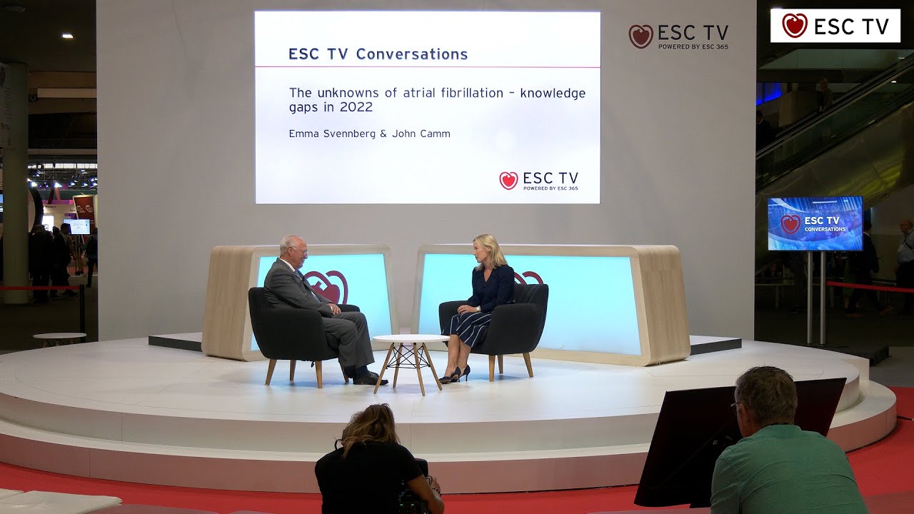 ESC TV Conversations - The unknowns of atrial fibrillation – knowledge gaps in 2022