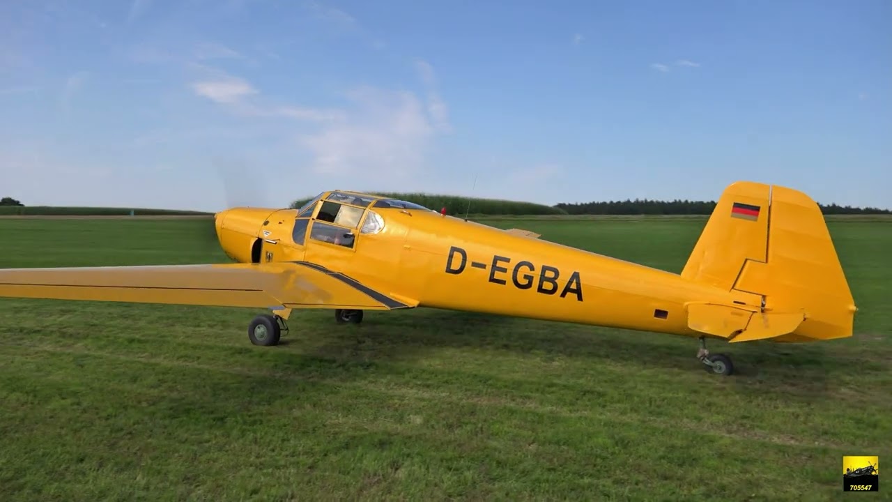 Gomhouria Mk.6 / bücker Bü 181 "Bestmann" take off