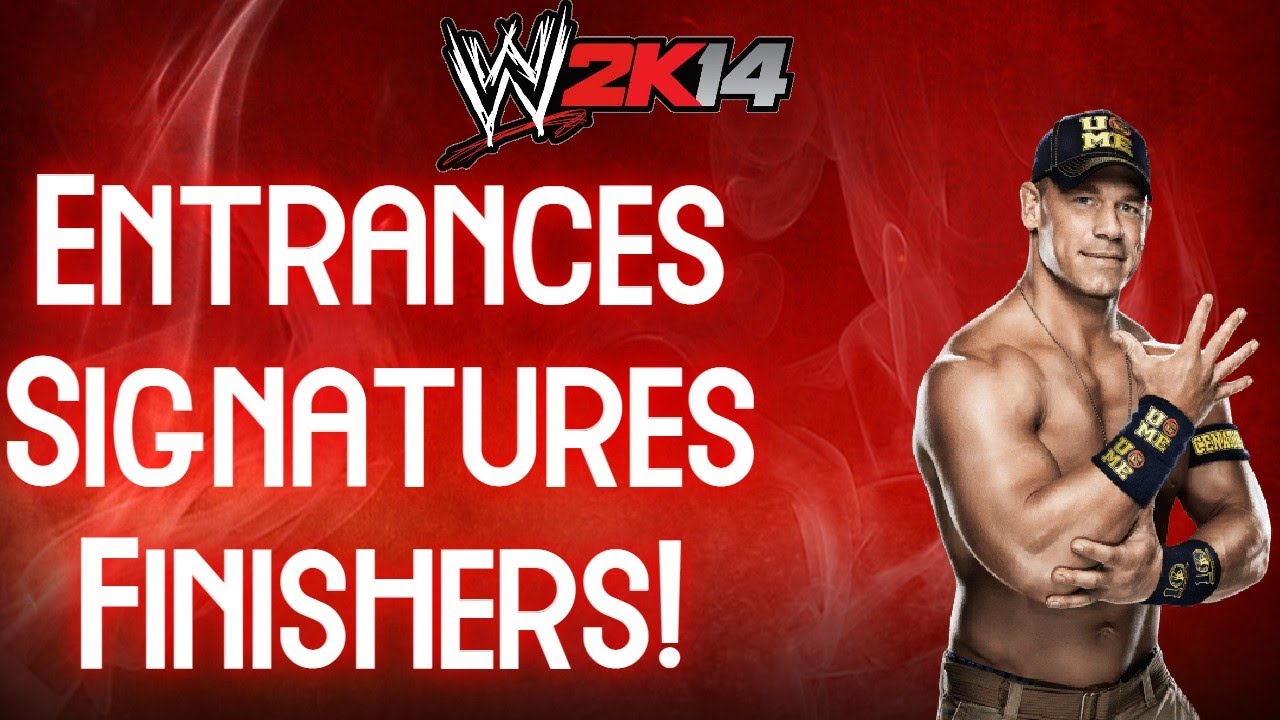 WWE 2K14 Entrances/Signatures/Finishers: John Cena