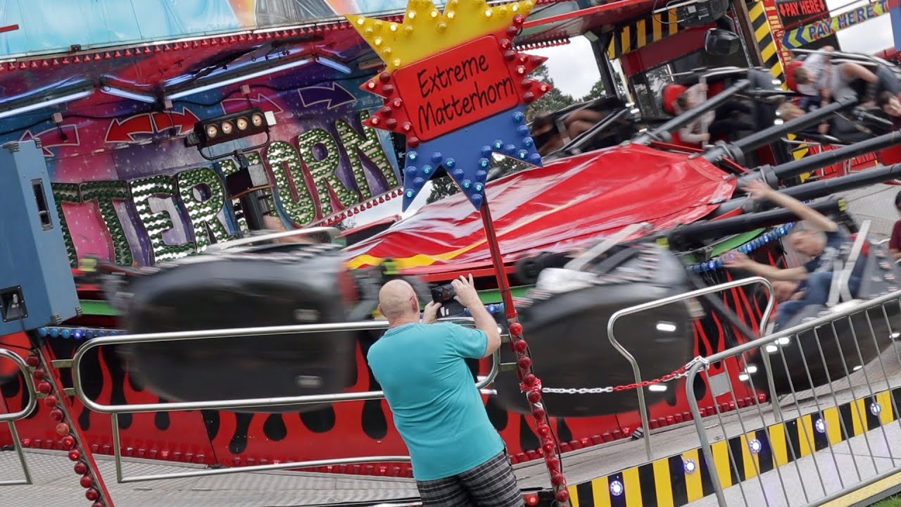 Hatwells Fun Fair Didcot Vlog 2021 - Crazy Rides with Outrageous cycles 😵‍💫