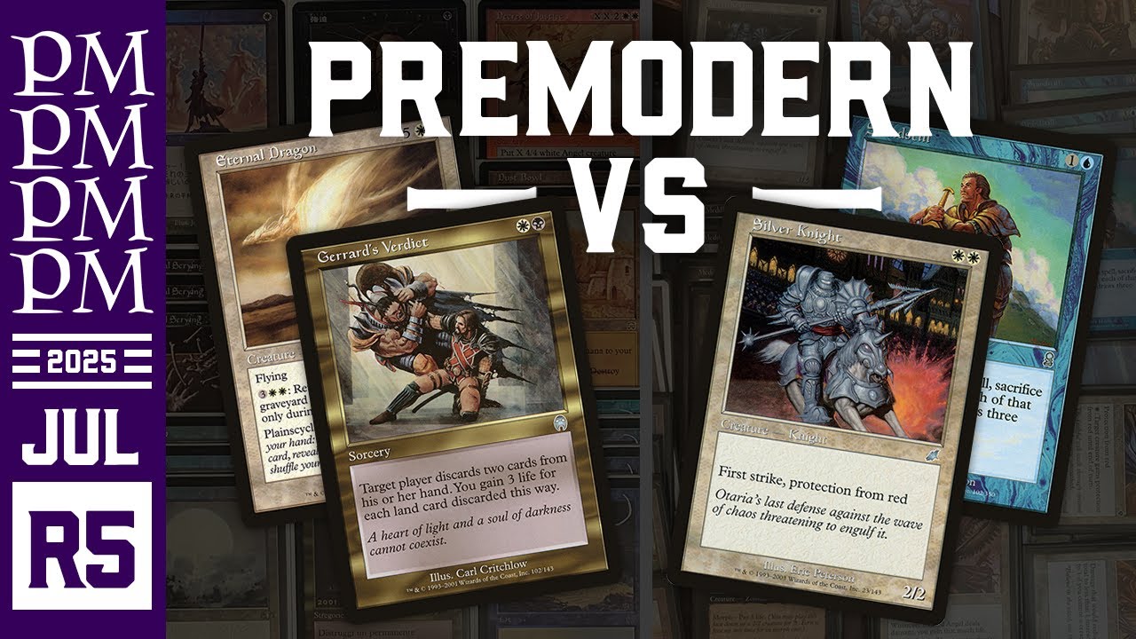 WB Control vs UW Flippi - Round 5 - JULY 2025 Premodern Tournament