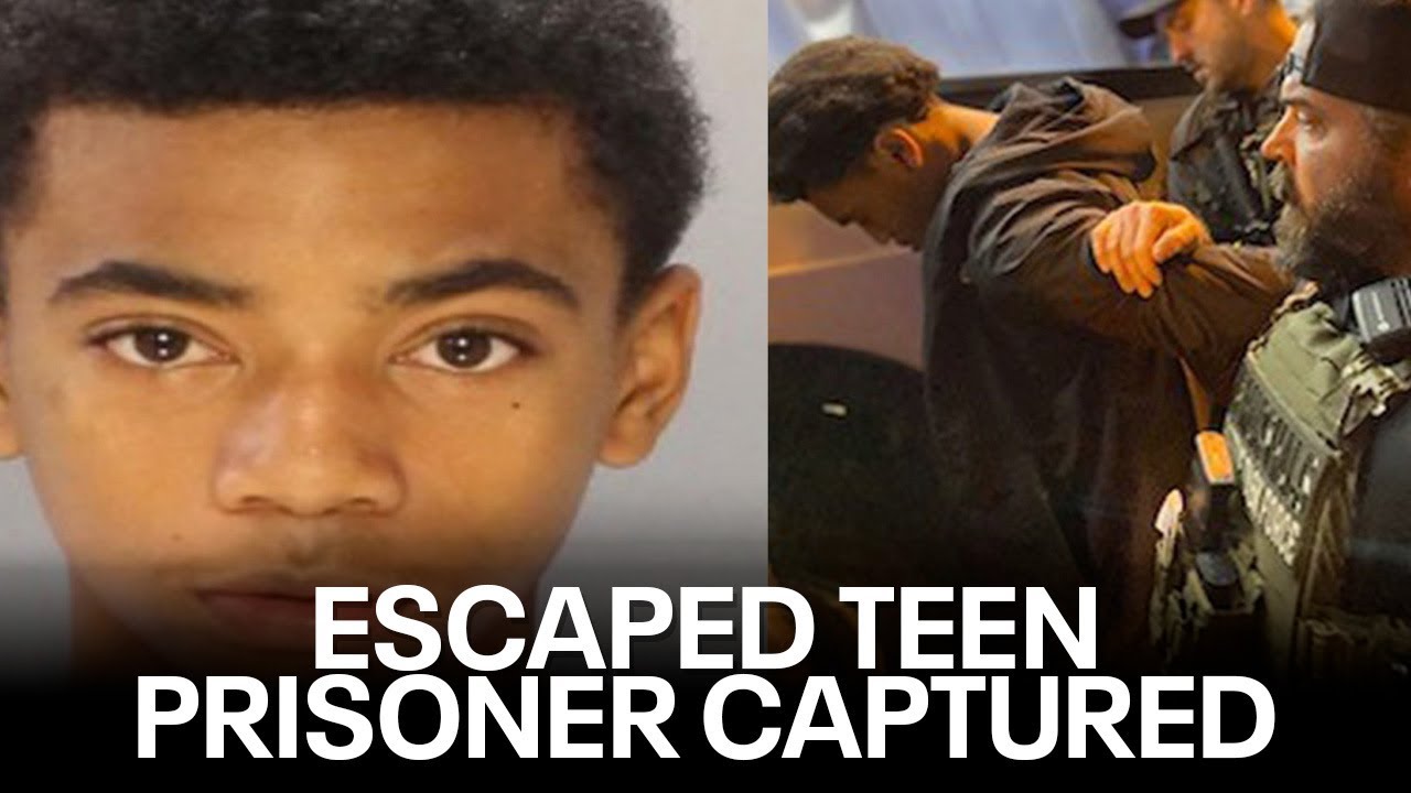 Escaped Philadelphia teen prisoner officially captured by U.S. Marshals