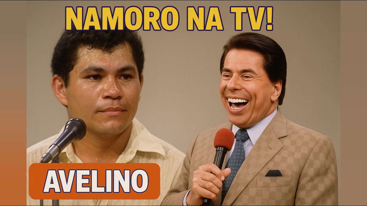 Tímido no Namoro na TV: Avelino Enfrenta Silvio Santos e o Nervosismo!