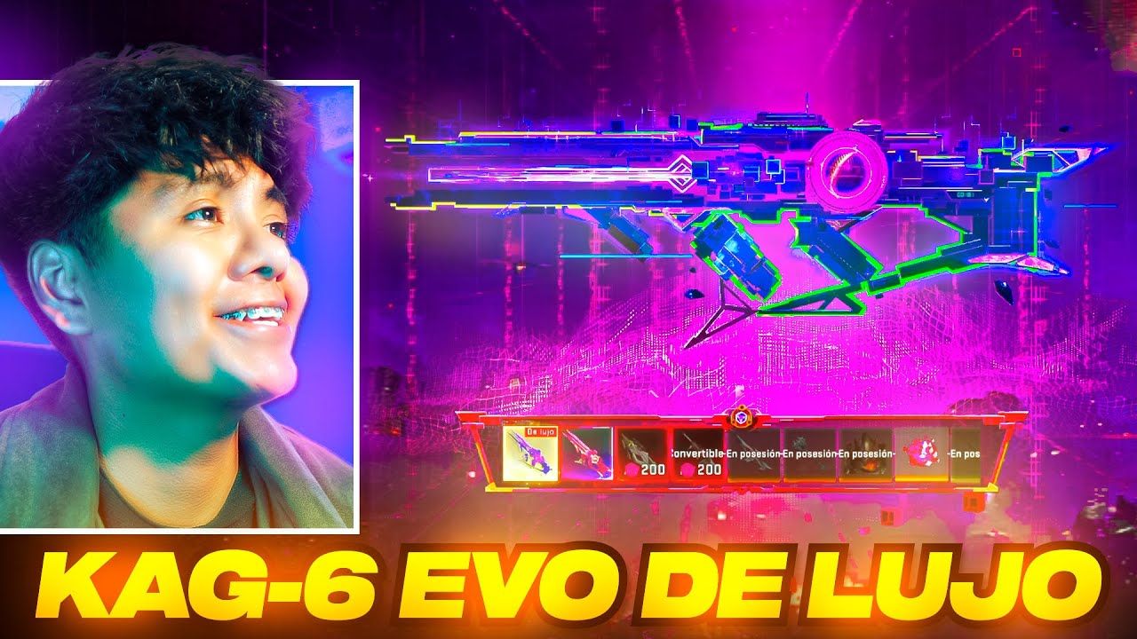 Compré la NUEVA KAG-6 EVO pero de LUJO 💀 | BLOOD STRIKE