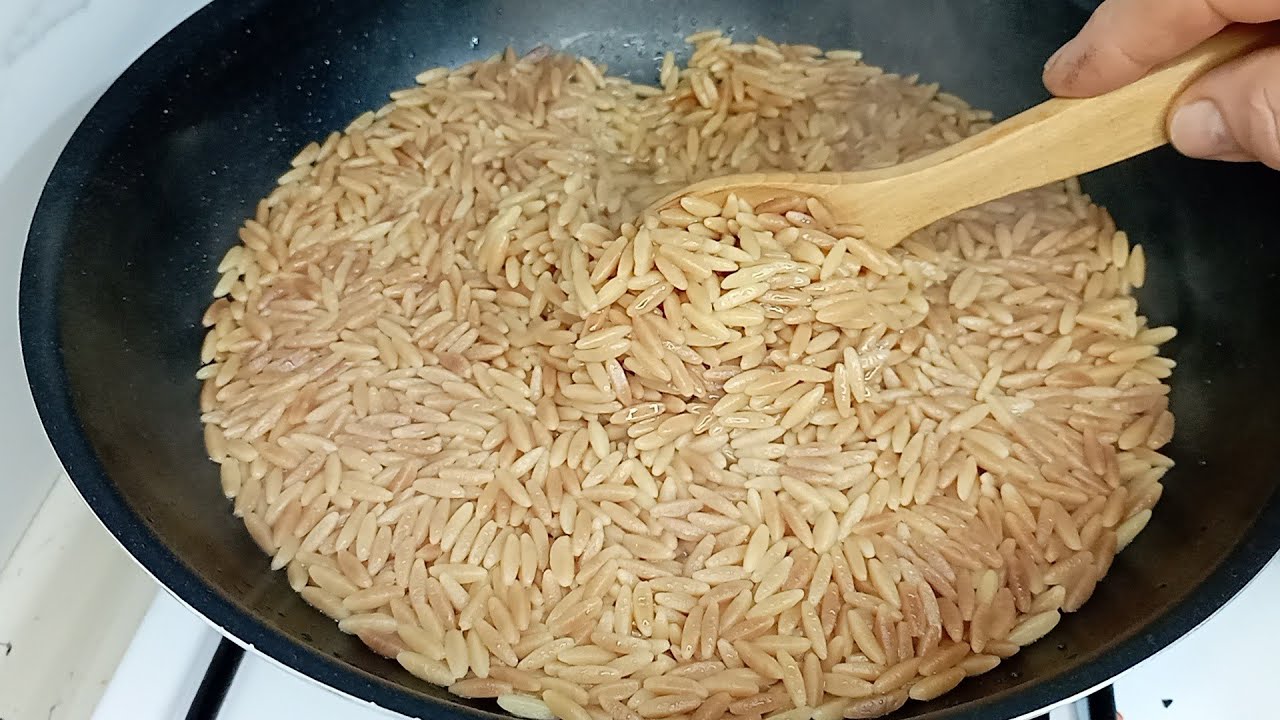 Arpa şehriye  Pilavı Nasıl Yapılır❓ Sade  Pilav Tarifi 