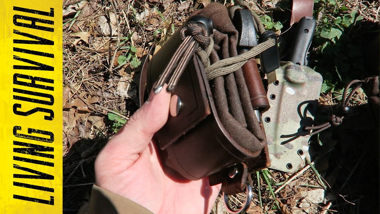 Badgerclaw Leather & Canvas Bushcraft Belt System