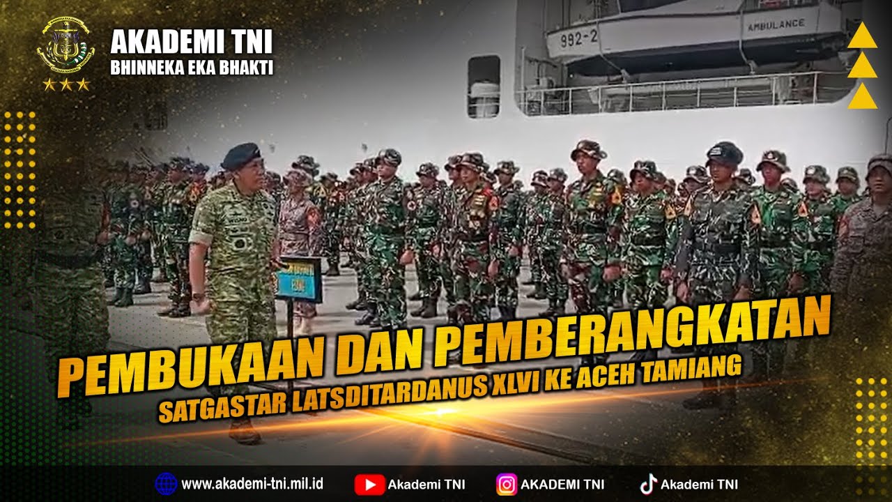 LATSITARDA NUSANTARA KE-46 FOKUS BANTU PEMULIHAN ACEH TAMIANG