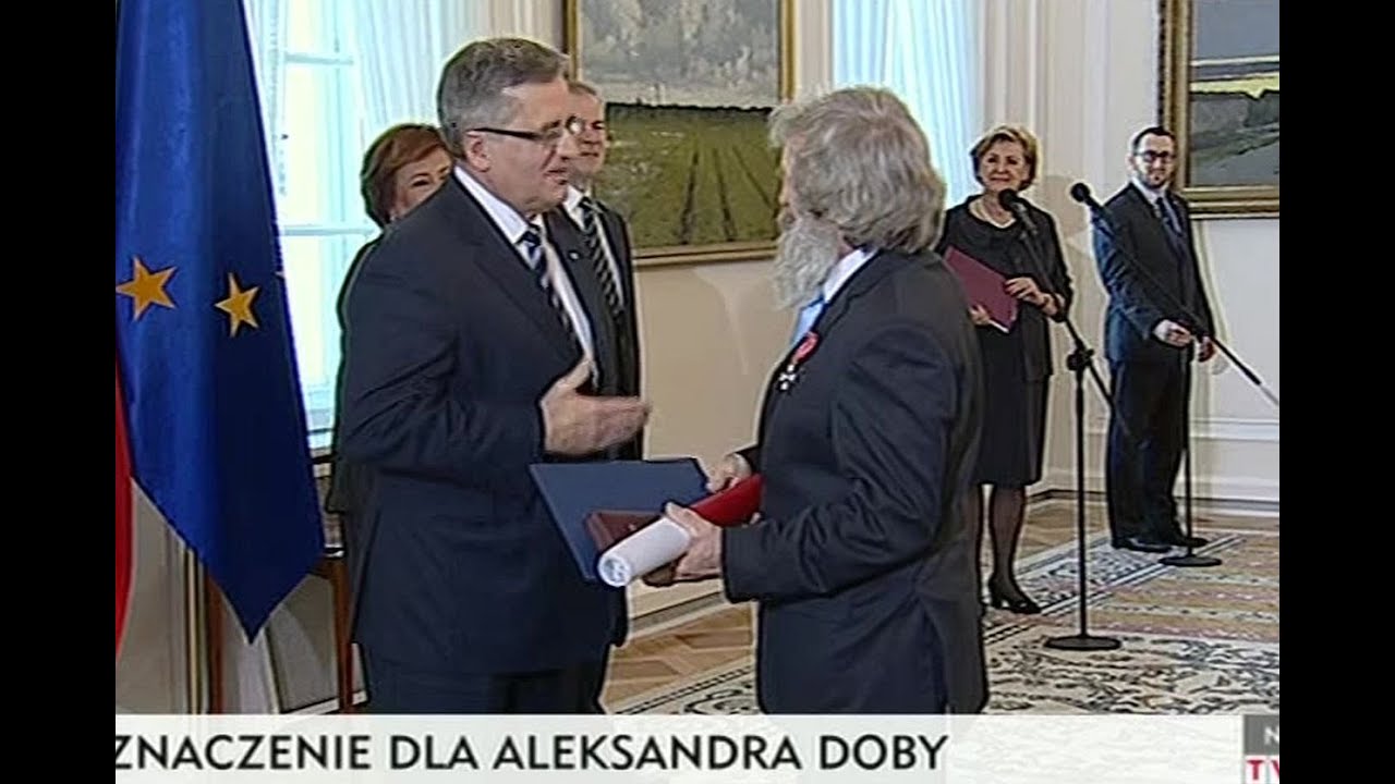 Aleksander Doba uhonorowany przez prezydenta RP