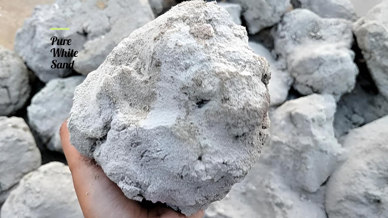 Requested video@maahiislive3306 Pure White Sand Dry Floor Dry Claypot crumbling 🔥Wet Hands 