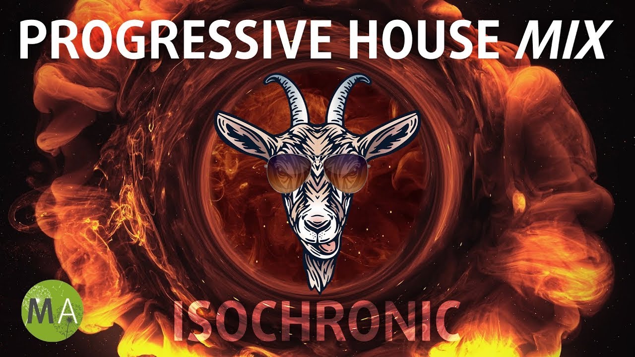 Progressive House Study Music - Peak Focus with Beta Isochronic Tones (Goat Mix)