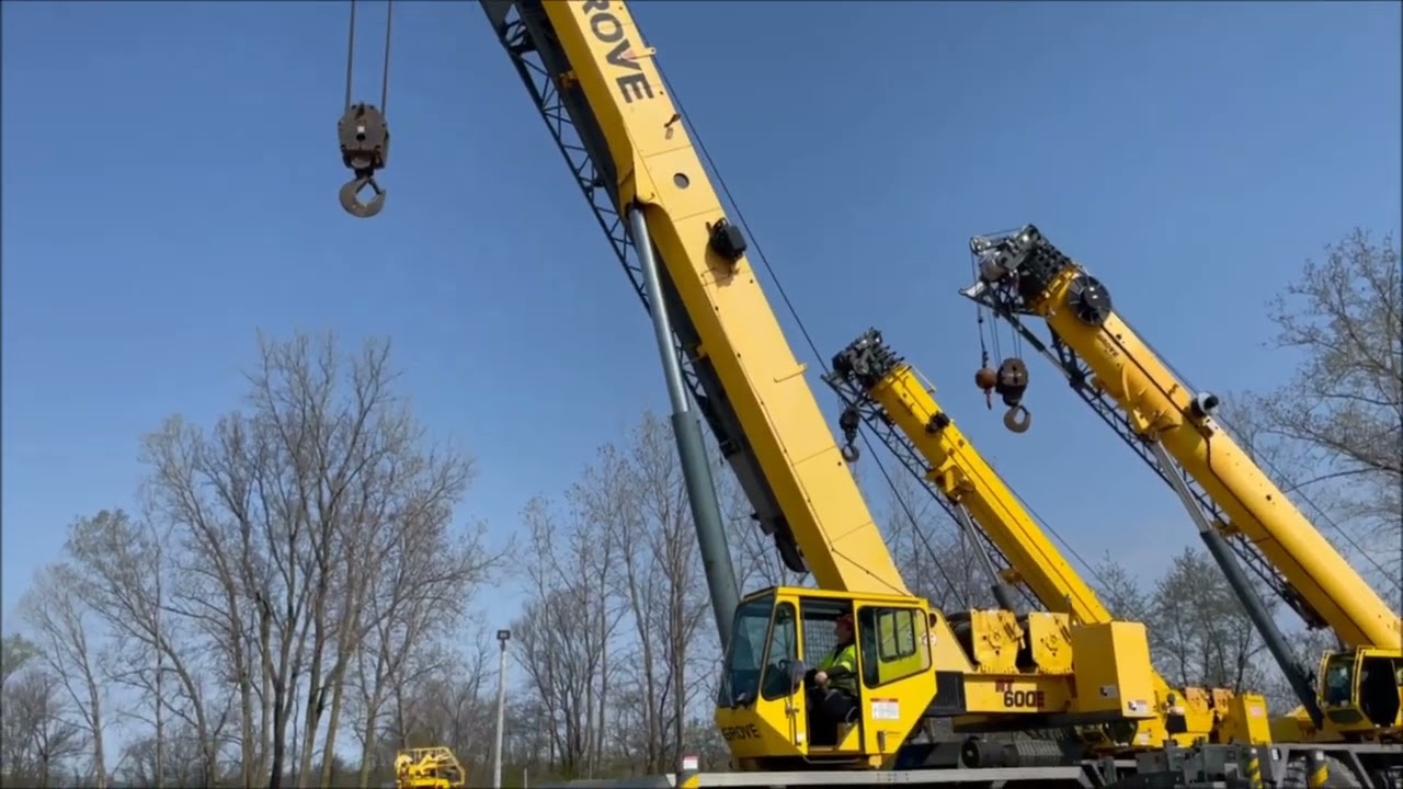 2006 Grove RT600E sn 225387 all terrain crane PART 1 InspectEquipment.Com