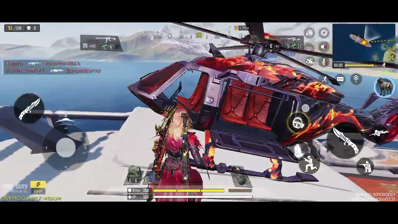 battle with new character Artery - Fire Plume || Codm  BR blackout gameplay