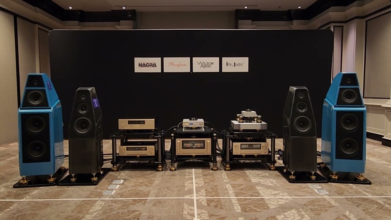Nagra Streamer & DAC × Accuphase Pre & Power × Wilson Sasha V × Melco S1 Network Switch x Life Audio