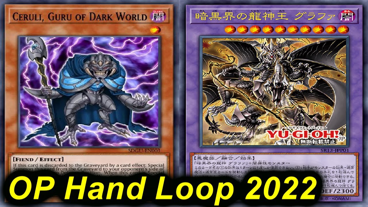 【YGOPRO】DARK WORLD BROKEN HAND LOOP DECK 2022