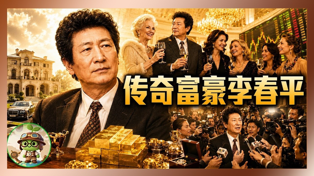 他是「軟飯王」？還是慈善家！傳奇富豪李春平跌宕起伏的故事