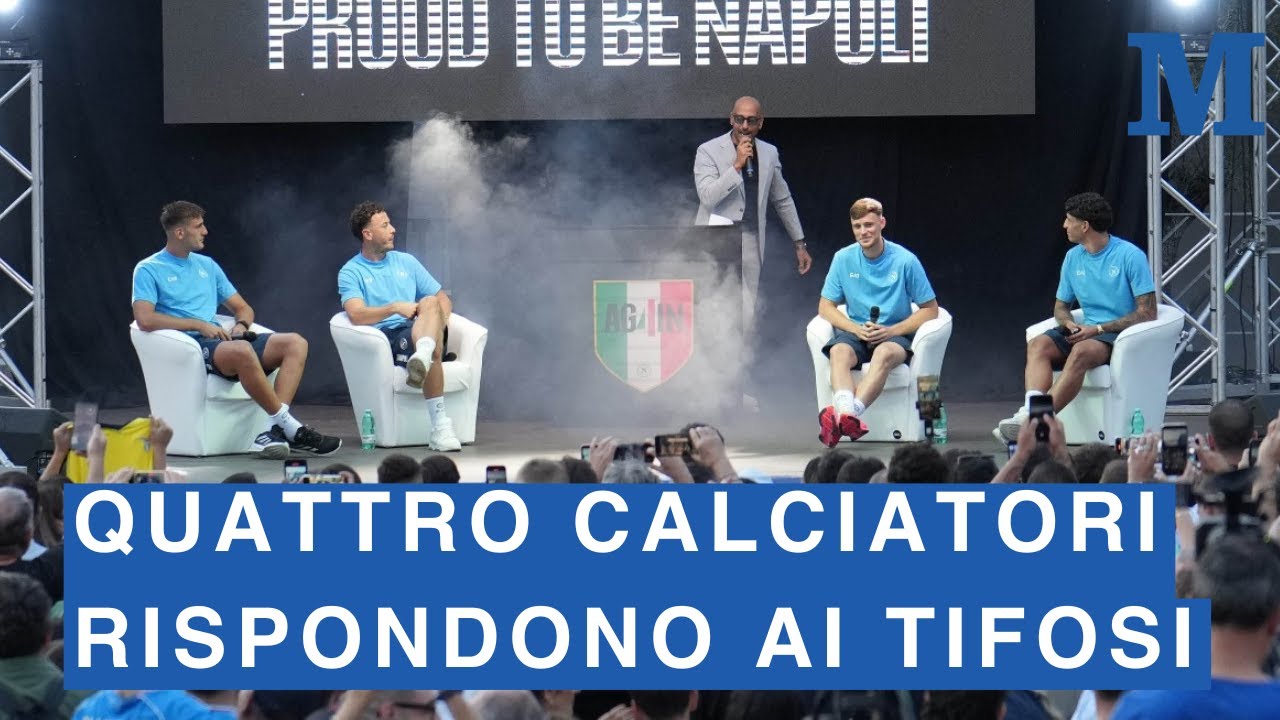Quattro calciatori del Napoli rispondono alle domande dei tifosi: cosa hanno detto #sscnapoli
