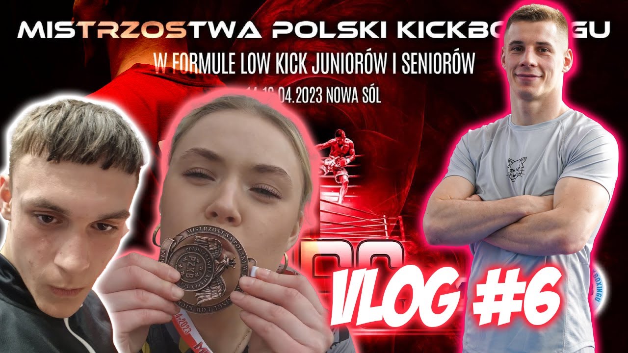 Mistrzostwa Polski Kickboxingu low kick w Nowej Soli - KOci Vlog 6