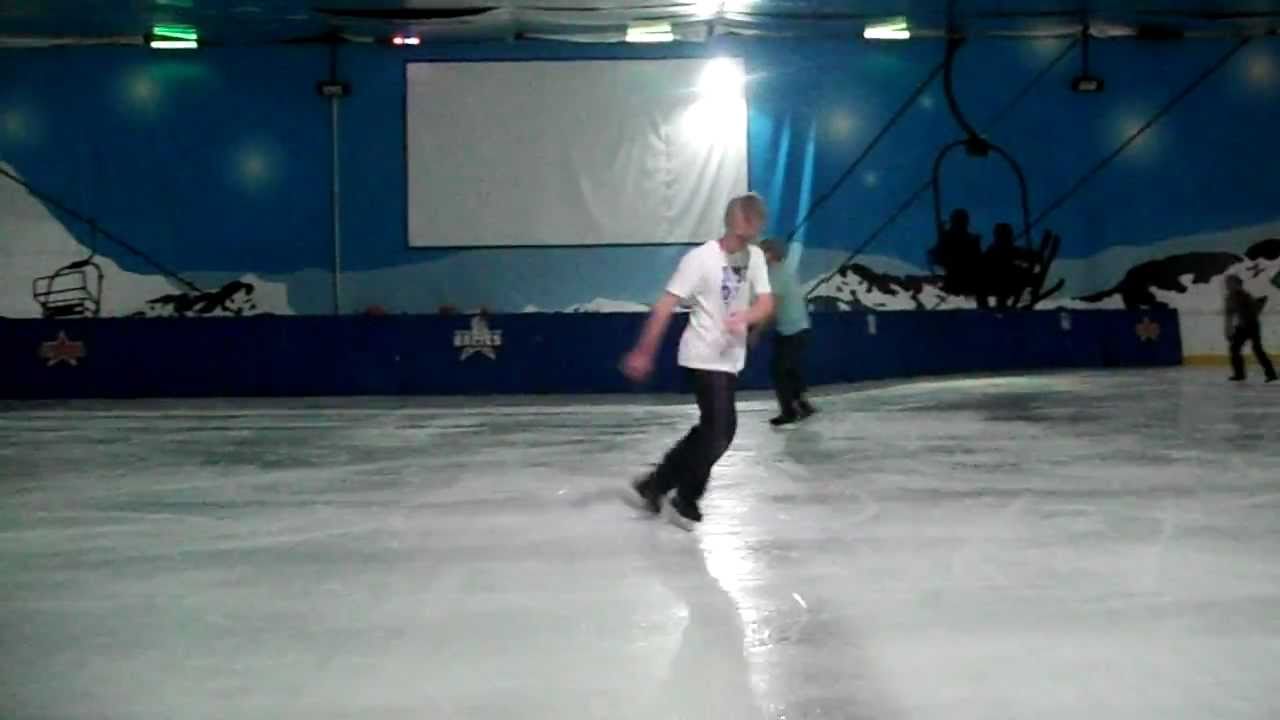 Jamie Ward Ice Skating - Birmingham ice rink