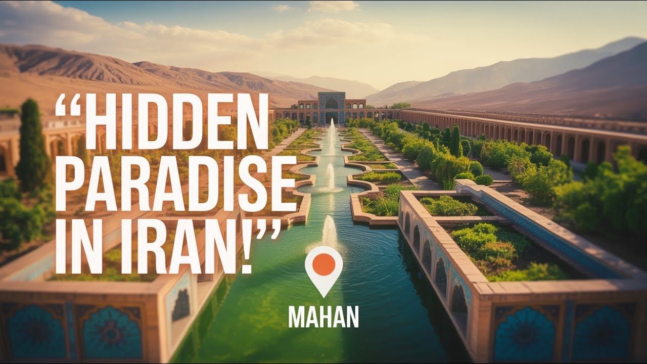 🎥 Shazdeh Garden, Mahan | A Hidden Paradise in the Desert 🌳✨