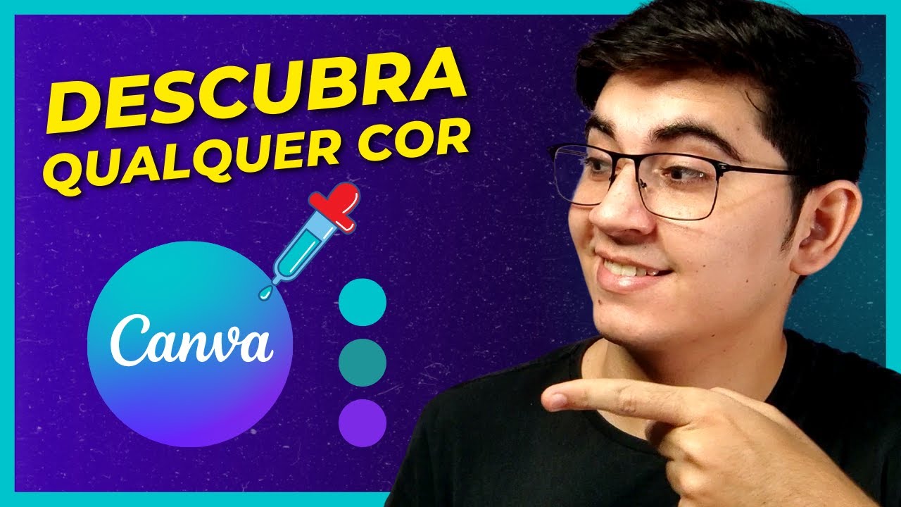 Como descobrir a cor de uma imagem no Canva pra usar nas suas artes