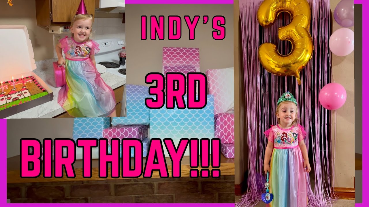 Indy’s 3rd BIRTHDAY!!! Fun ToY Surprises and Celebrating the Amazing Girl’s Birth!