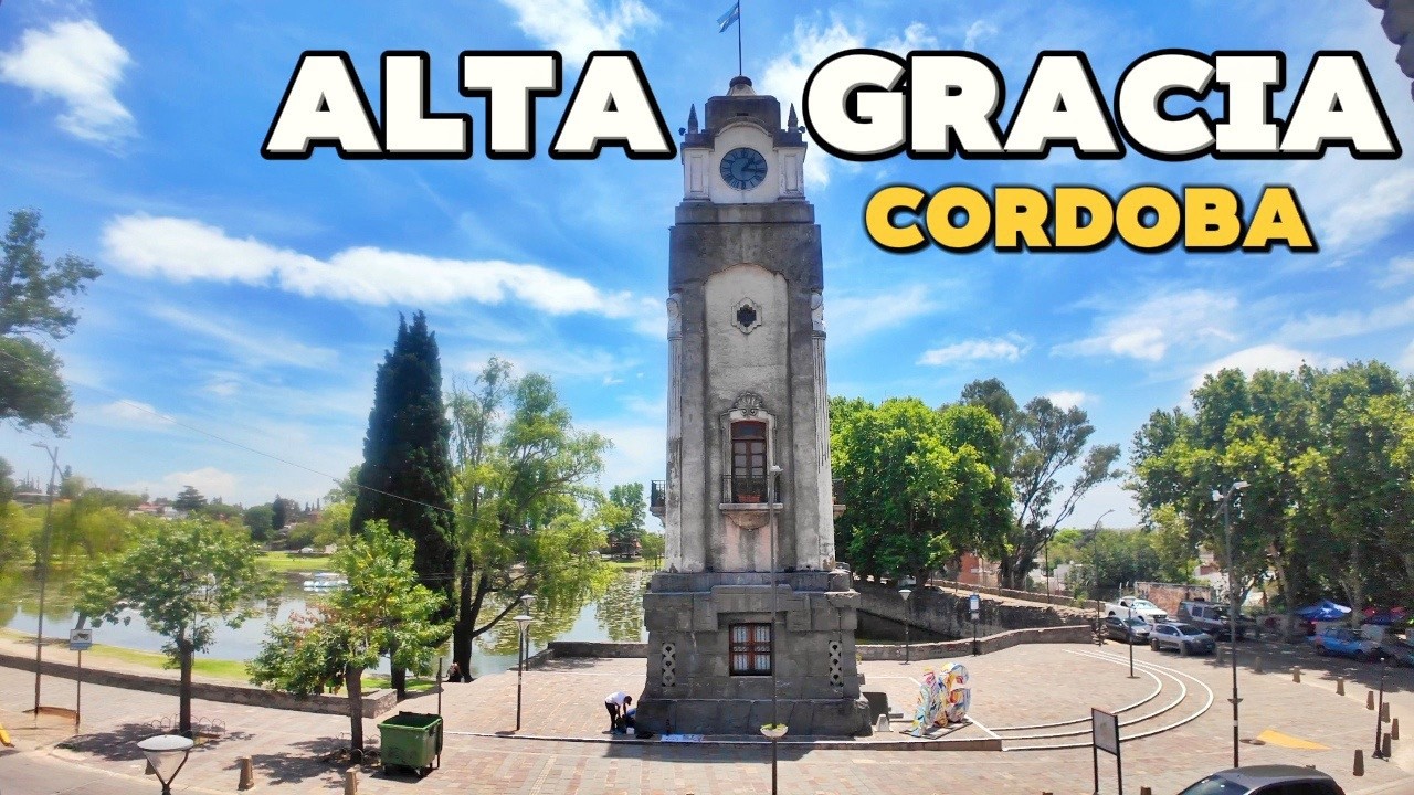 【4K】ALTA GRACIA - CÓRDOBA Walking Tour | Historia, Cultura y Tradición